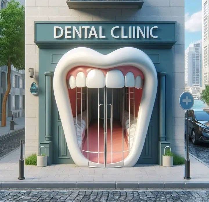 Dental clinic illustration