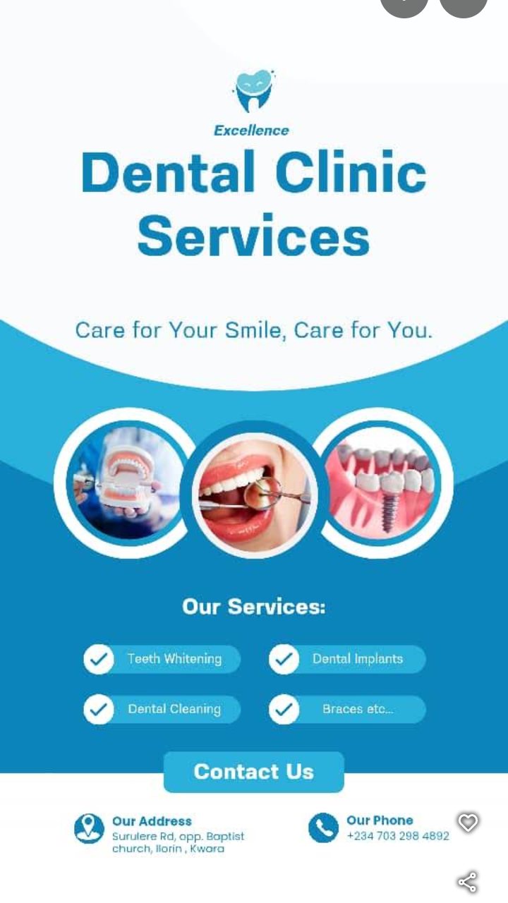 Excellence Dental Clinic Services: care for your smile